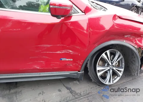 2017 Nissan Rogue Hybrid Sl from USA, damaged, VIN 5N1ET2MT4HC792737